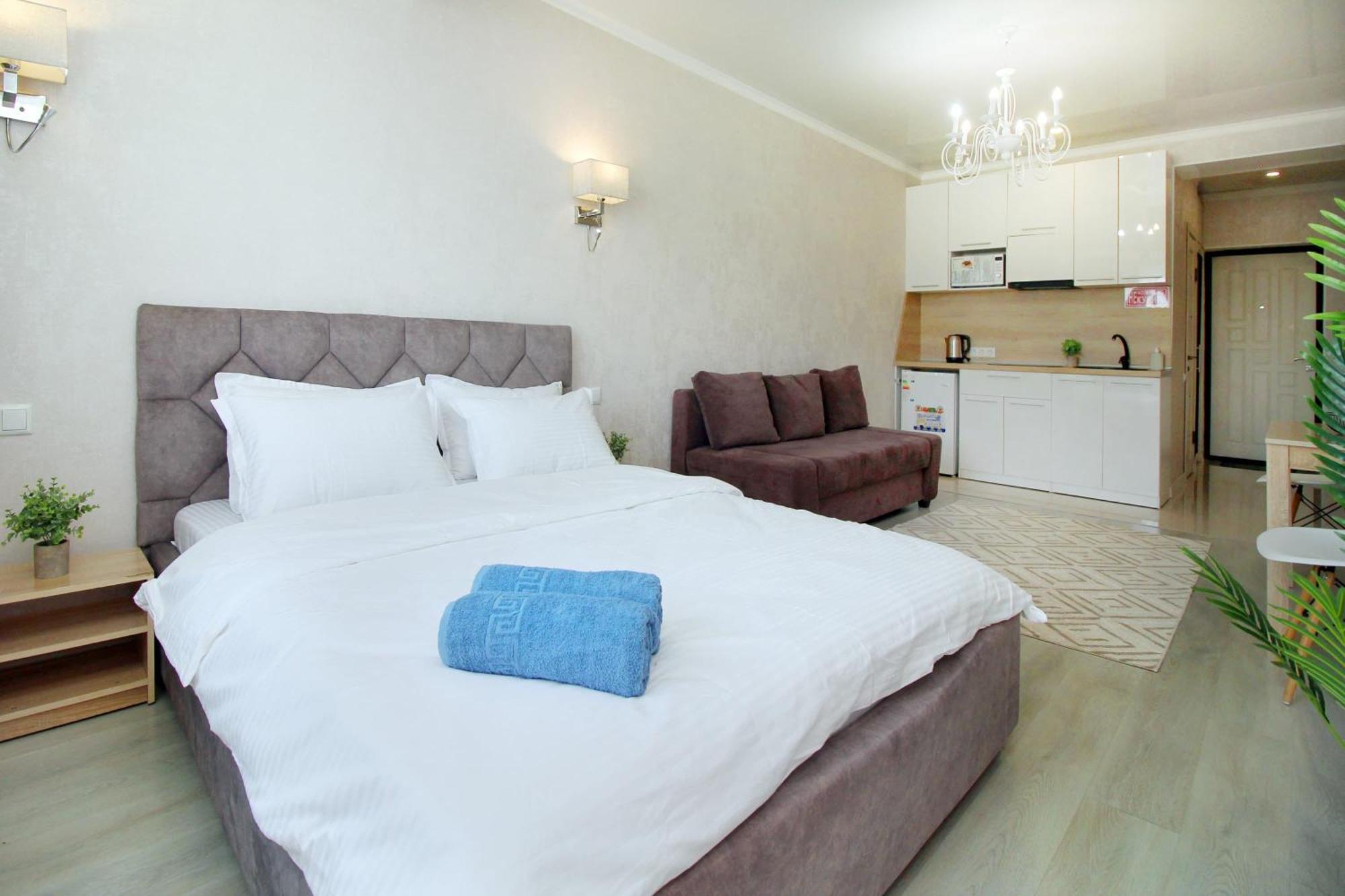 Almaty Cozy Apart Hotel Kültér fotó
